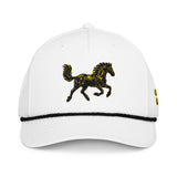 classic rope cap – Lightweight Adjustable Polyester Rope Hat with Brai